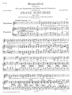 Morgenlied.Von Z. Werner Morgenlied.Von Z. Werner