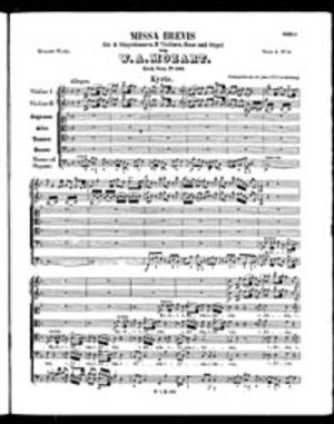 Missa Brevis Missa Brevis