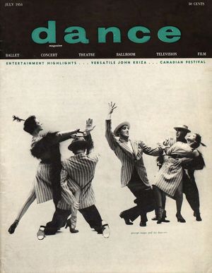 Dance Magazine, Vol. 28, no. 7, July, 1954 Dance Magazine, Vol. 28, no. 7, July, 1954