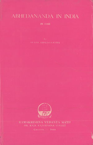 Abhedananda in India in 1906 Abhedananda in India in 1906