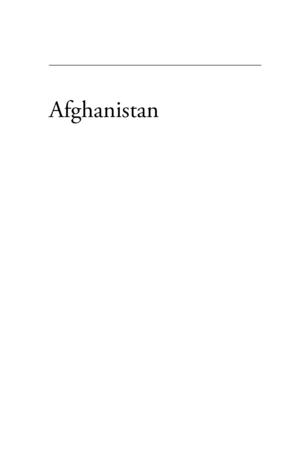 Afghanistan: A Cultural and Political History Afghanistan: A Cultural and Political History