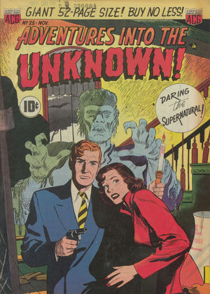 Adventures Into the Unknown no. 25 Adventures Into the Unknown no. 25