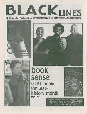 BLACKlines, Vol. 6 no. 1, February 2001 BLACKlines, Vol. 6 no. 1, February 2001