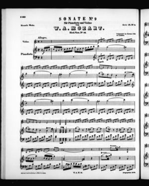 Sonata No. 9 in F (K. 14), K. 14, C Major Sonata No. 9 in F (K. 14), K. 14, C Major