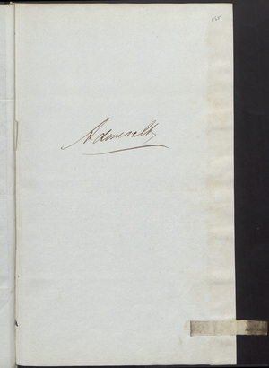 Admiralty, March 4th, 1819 Admiralty, March 4th, 1819