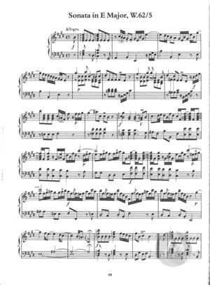Sonata in E Major, W.62/5, E Major Sonata in E Major, W.62/5, E Major
