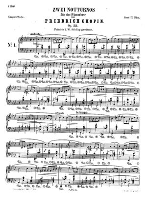 Nocturne op.55 no.1, B.152, Op. 55/1, F Minor Nocturne op.55 no.1, B.152, Op. 55/1, F Minor