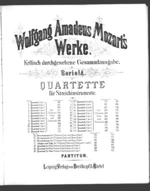 Erstes Quartett Erstes Quartett