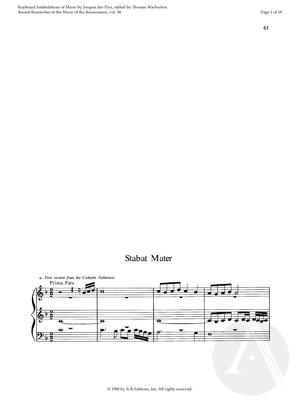 Stabat Mater Stabat Mater