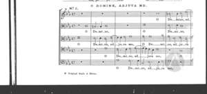 O Domine, adjuva me O Domine, adjuva me