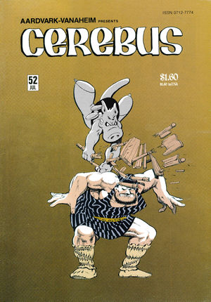 Cerebus the Aardvark, no. 52 Cerebus the Aardvark, no. 52