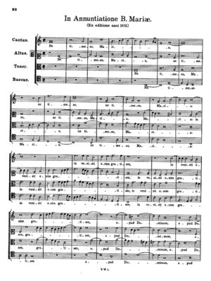 Ne timeas Maria in venisti enim gratiam Ne timeas Maria in venisti enim gratiam