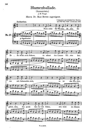Blumenballad Blumenballad