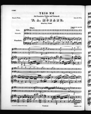 Trio No. 6 Trio No. 6