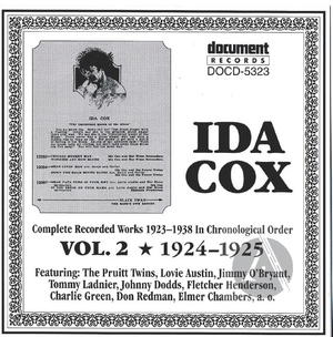 Ida Cox Vol. 2 1924-1925 Ida Cox Vol. 2 1924-1925