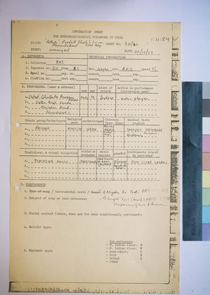 1-11-84 Information Sheets 1-11-84 Information Sheets