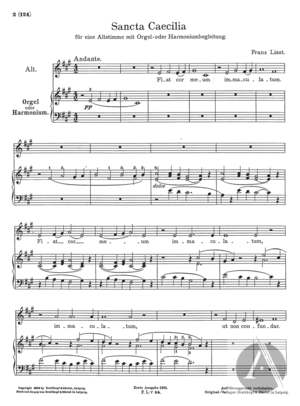 Sancta Caecilia, S.343, R.643 Sancta Caecilia, S.343, R.643