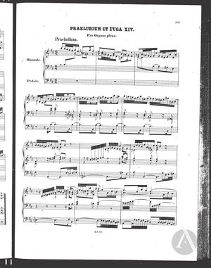 Praeludium et Fuga XIV Praeludium et Fuga XIV