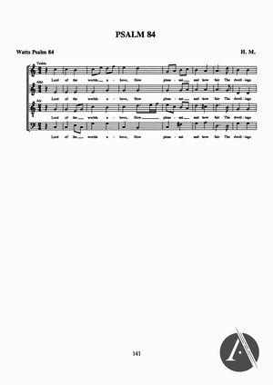 Psalm 84 Psalm 84