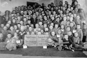 22.10.1940, USSR. Polish Orphanage and Disabled People's home. 22.10.1940, USSR. Polish Orphanage and Disabled People's home.
