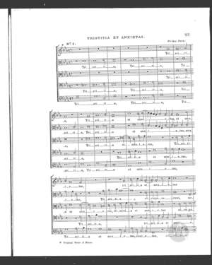 Tristitia et anxietas Tristitia et anxietas