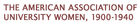 How Did Local Branches of the American Association of University Women Contribute to Their Communities, 1900-1940? How Did Local Branches of the American Association of University Women Contribute to Their Communities, 1900-1940?