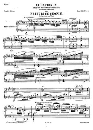 Introduction and Variations on Der Schweizerbub Introduction and Variations on Der Schweizerbub
