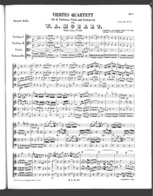 Viertes Quartet Viertes Quartet