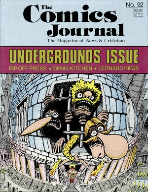 The Comics Journal, no. 92 The Comics Journal, no. 92