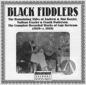 Black Fiddlers (1929-c.1970) Black Fiddlers (1929-c.1970)