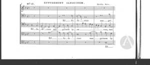 Effuderunt sanguinem Effuderunt sanguinem
