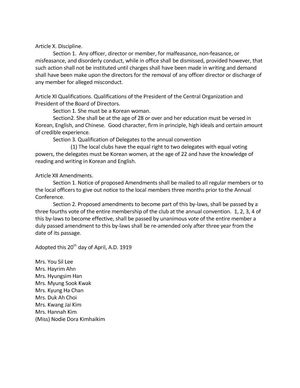 By-laws By-laws