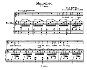 Minnelied Minnelied