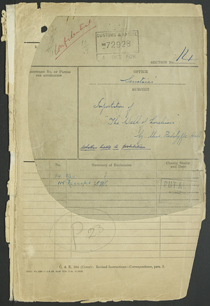 Seizure Of Obscene Book Imported From Paris: Condemnation Of 'The Well Of Loneliness', Author Miss Radclyffe Hall Seizure Of Obscene Book Imported From Paris: Condemnation Of 'The Well Of Loneliness', Author Miss Radclyffe Hall