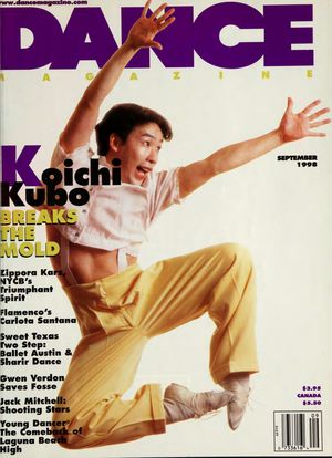 Dance Magazine, Vol. 72, no. 9, September, 1998 Dance Magazine, Vol. 72, no. 9, September, 1998