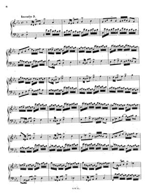 Inventio 5 in E-flat, BWV 776, E Flat Major Inventio 5 in E-flat, BWV 776, E Flat Major