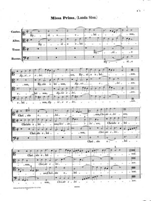 Missa Lauda Sion, Op. 21 Missa Lauda Sion, Op. 21