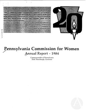 Annual Report, 1984 Annual Report, 1984