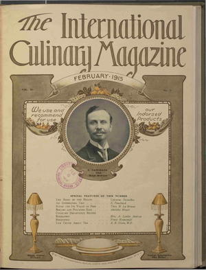International Culinary Magazine, Vol. 2. No. 5 International Culinary Magazine, Vol. 2. No. 5