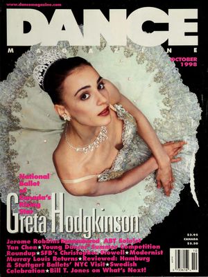 Dance Magazine, Vol. 72, no. 10, October, 1998 Dance Magazine, Vol. 72, no. 10, October, 1998