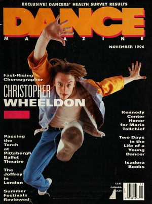 Dance Magazine, Vol. 70, no. 11, November, 1996 Dance Magazine, Vol. 70, no. 11, November, 1996