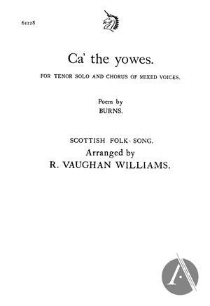 Ca' the Yowes Ca' the Yowes