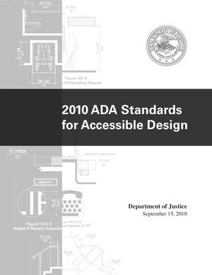 2010 ADA Standards for Accessible Design 2010 ADA Standards for Accessible Design