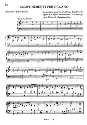 Componimenti per Organo Componimenti per Organo