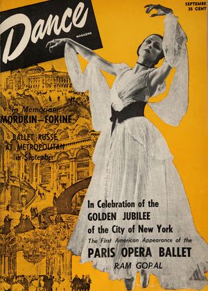 Dance Magazine, Vol. 22, no. 9, September, 1948 Dance Magazine, Vol. 22, no. 9, September, 1948