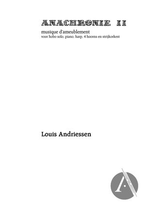 Anachronie II Anachronie II