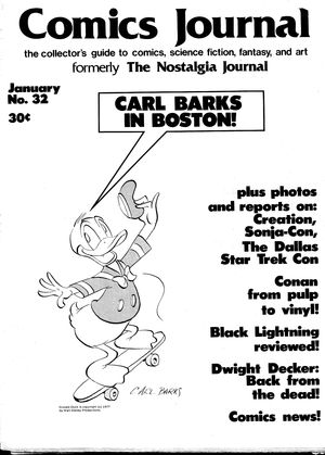 The Comics Journal, no. 32 The Comics Journal, no. 32