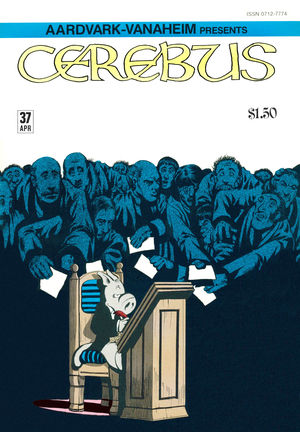Cerebus the Aardvark, no. 37 Cerebus the Aardvark, no. 37