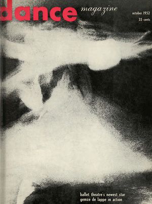 Dance Magazine, Vol. 26, no. 10, October, 1952 Dance Magazine, Vol. 26, no. 10, October, 1952