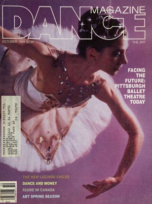Dance Magazine, Vol. 63, no. 10, October, 1989 Dance Magazine, Vol. 63, no. 10, October, 1989